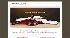 Desktop Screenshot of mcglashan.com